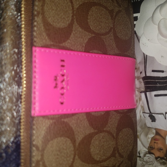 Coach Monogram Wristlet - Picture 2 of 5